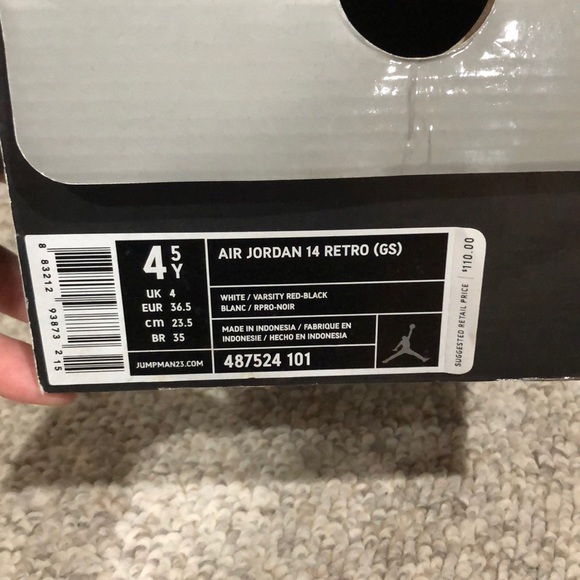 Jordan candy cane 14s - Picture 5 of 6